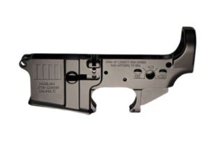 Sons of Liberty Gun Works AR-15 Rebellious Stripes Lower Receiver - Stripped