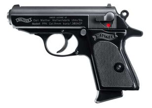 WALTHER PPK Pistol - .380 ACP - 6 Round - Black