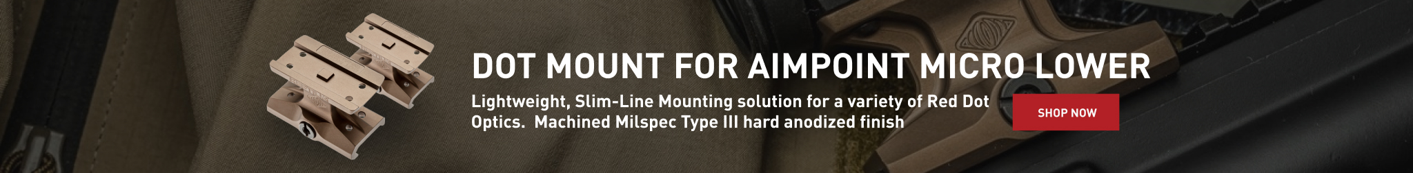 Dot Mount For Aimpoint Micro Optics